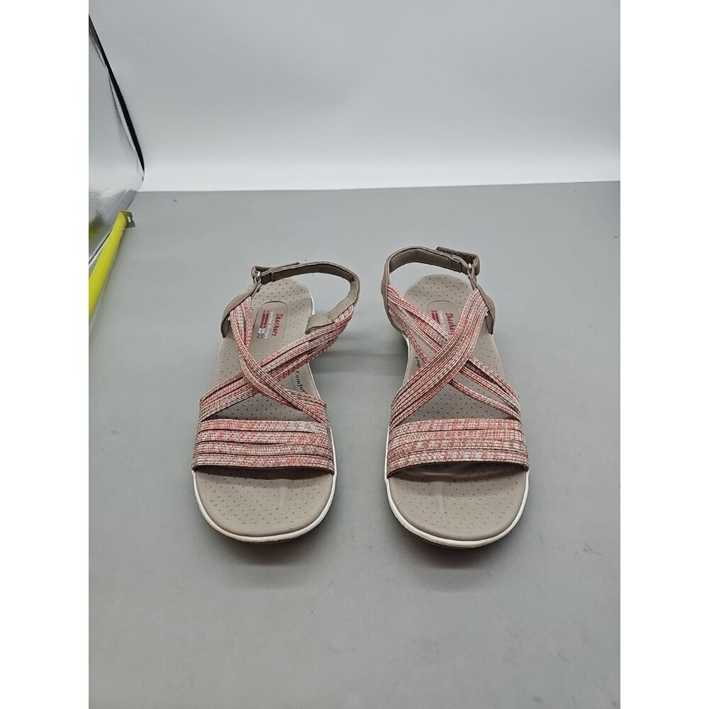 Skechers Washable Reggae Cup Smitten By‎ You Strappy Sandals Women's Size 8.5
